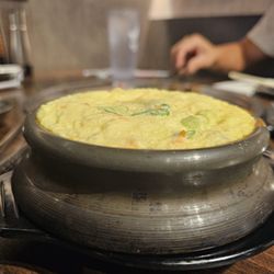 Gangnam KBBQ & Sushi - Egg bomb. It's HUGE.