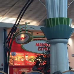 In the mall. Lots of sugar in everything but works