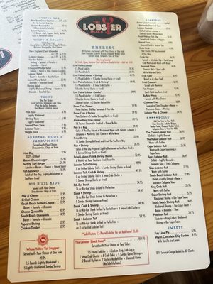 Menu photo 3 The Lobster Shack Miami Beach, FL Menu photo 3 The Lobster Shack Miami Beach, FL