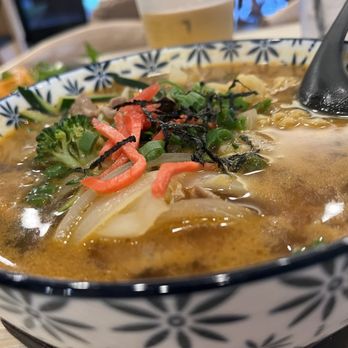 Tanoshi Japanese Bistro - Spicy Korean Ramen with beef. - Sushi Bars Near Me - Walnut Creek, California
