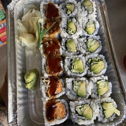 Sweet Potato Roll & Vegetable Roll