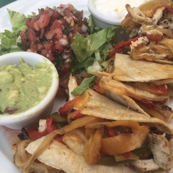 Ridgway Bar & Grill - Chicken Quesadilla (my fave) no longer looks like this, was well done and crispy on 11/22/20. Tiny pieces of chicken now - American Near Me - Naples, Florida Ridgway Bar & Grill - Chicken Quesadilla (my fave) no longer looks like this, was well done and crispy on 11/22/20. Tiny pieces of chicken now - American Near Me - Naples, Florida