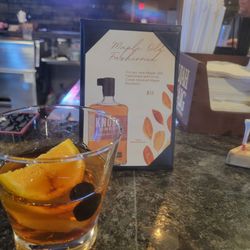 Bourbon On The Falls - Maple old-fashioned