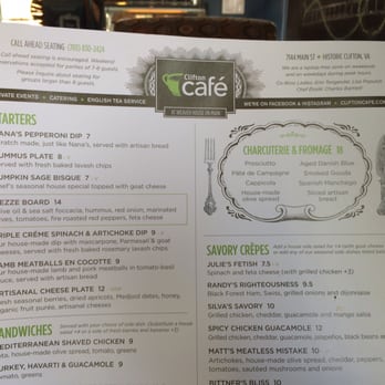 Clifton Cafe - Menu - Coffee & Tea Near Me - Clifton, Virginia Clifton Cafe - Menu - Coffee & Tea Near Me - Clifton, Virginia