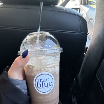 True Blue Drive-Thru - Blended mocha with whip - Coffee & Tea Near Me - Soldotna, Alaska True Blue Drive-Thru - Blended mocha with whip - Coffee & Tea Near Me - Soldotna, Alaska