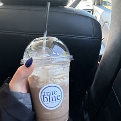 True Blue Drive-Thru - Blended mocha with whip