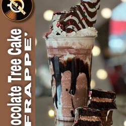 Black Wax Cafe - Christmas is here early! 
Try the new Chocolate Tree Cake Frappe today!