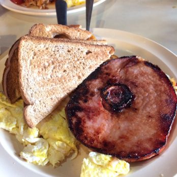 KD's Diner - Ham Steak and Eggs - came with choice of Toast and Hash browns or Grits. Good food - Great service- Nicely priced! - Coffee & Tea Near Me - Lake Charles, Louisiana KD's Diner - Ham Steak and Eggs - came with choice of Toast and Hash browns or Grits. Good food - Great service- Nicely priced! - Coffee & Tea Near Me - Lake Charles, Louisiana