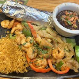 Shrimp Fajitas