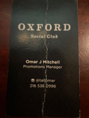 Oxford Social Club by null