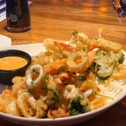 Tempura Calamari & Vegetables Tempura Calamari & Vegetables