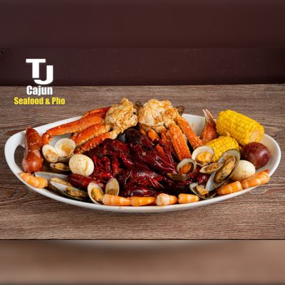 TJ Cajun Seafood, Wings and Pho by null