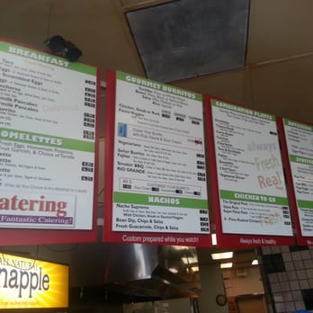 Salsa Mexican Grill - menu - Mexican Near Me - Concord, California