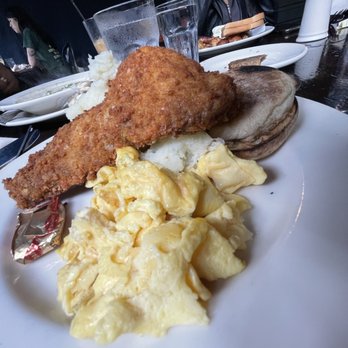 BluWater Bistro - Chicken Fried Steak ' N ' Eggs - American Near Me - Seattle, Washington