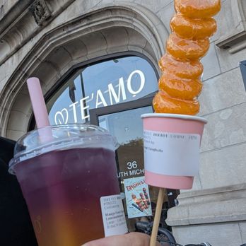 Te'amo Boba Bar - Chicago - Orange Tanghulu & Mango Fresh Squeezed Lemonade(New) 芒果鲜柠气泡饮(New) - Bubble Tea Near Me - Chicago, Illinois Te'amo Boba Bar - Chicago - Orange Tanghulu & Mango Fresh Squeezed Lemonade(New) 芒果鲜柠气泡饮(New) - Bubble Tea Near Me - Chicago, Illinois