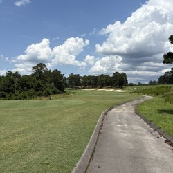 Fort Jackson Golf Club - Hole 18 on the Wildcat course.