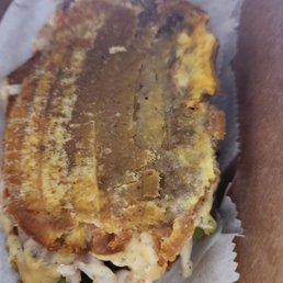 Fish Plantain Sandwich