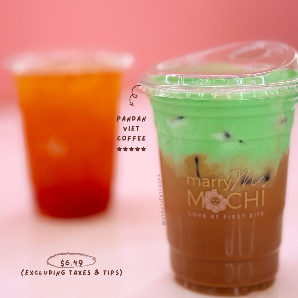 Marry Me Mochi - Pandan Viet Coffee - Desserts Near Me - Toronto, Ontario Marry Me Mochi - Pandan Viet Coffee - Desserts Near Me - Toronto, Ontario