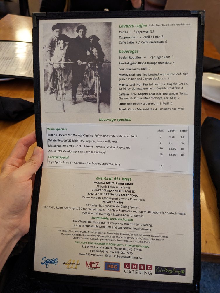 411 West Italian Cafe