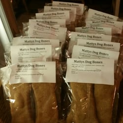 Matty's Pizzeria - They make their own dog biscuits.