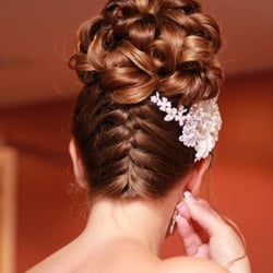 Beautiful Bridal Up-do