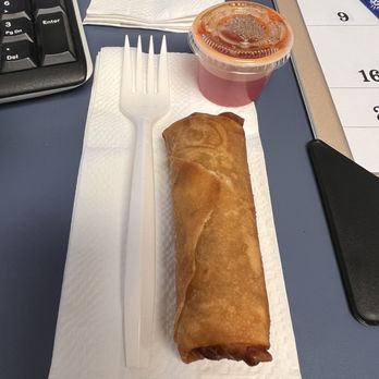 Asia Express - Chicken Egg Roll (liked it better than the veggie egg roll) - Chinese Near Me - Newark, California Asia Express - Chicken Egg Roll (liked it better than the veggie egg roll) - Chinese Near Me - Newark, California