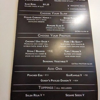 TaKorean Korean Taco Grill - Menu - Korean Near Me - Washington, DC, District of Columbia