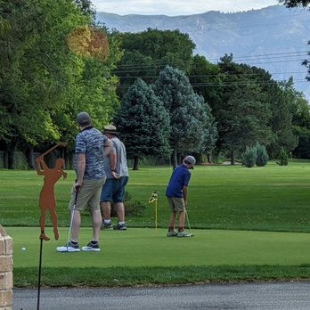 Schneiter's Riverside Golf Course - The boys putting - Golf Near Me - Riverdale, Utah Schneiter's Riverside Golf Course - The boys putting - Golf Near Me - Riverdale, Utah