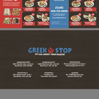 Greek Stop - print out - Greek Near Me - Aurora, Ontario Greek Stop - print out - Greek Near Me - Aurora, Ontario