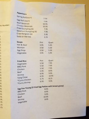 Menu photo 4 New China King Howell, MI