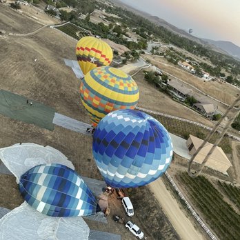 Cielo Balloons - Taking off - Hot Air Balloons Near Me - Temecula, California