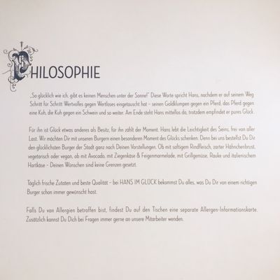 Menu photo 3 Hans im Glück Bonn, NW