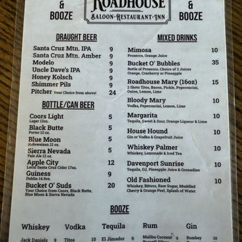 Davenport Roadhouse - American Near Me - Davenport, California