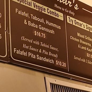 Omar's Mediterranean East Midtown - Prices are reasonable - Middle Eastern Near Me - New York, New York