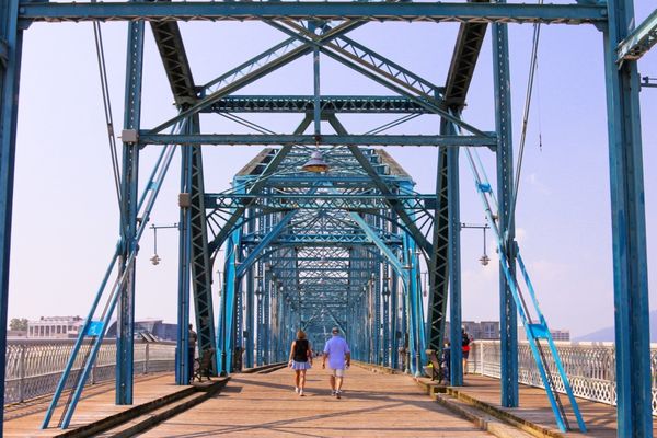 Walnut Street Bridge by null