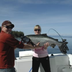 Worman Sportfishing - King Salmon on fishing charter in Ketchikan, Alaska.