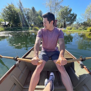 Eden Vale Inn - Taking the rowboat out on the pond - Bed & Breakfast Near Me - Placerville, California