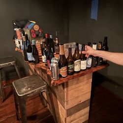Brews Brothers - Bottle share in upstairs area (we rented the space for a birthday)