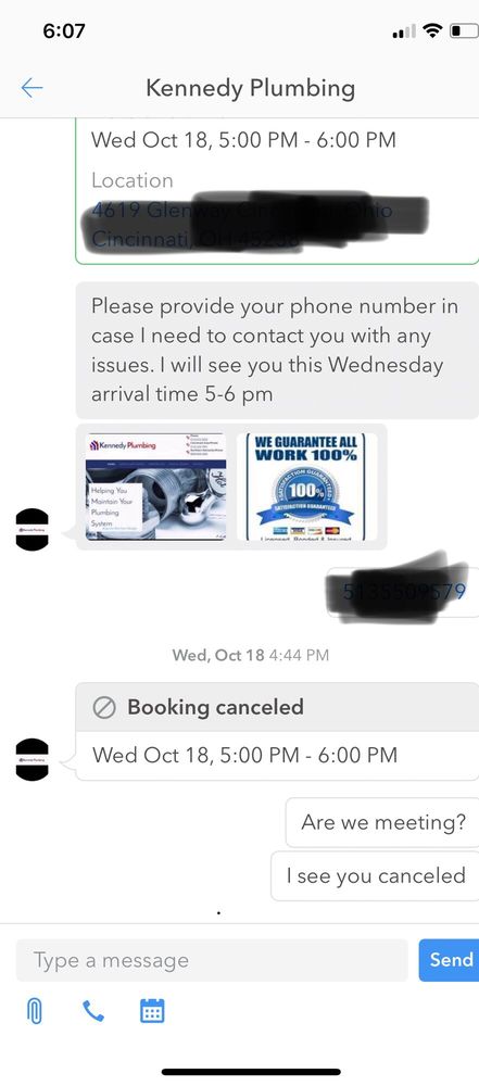 Slide of Kennedy Plumbing Services