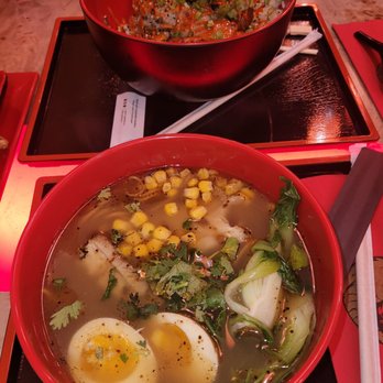 Dragon Tiger Noodle - Pork belly with pork broth and upon noodles!  And the pork belly bowl - Japanese Near Me - Henderson, Nevada