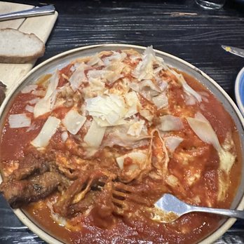 Sicily Coal Fired Pizza - Eggplant Parmigiana Spaghetti dinner - Pizza Near Me - Middletown, Connecticut
