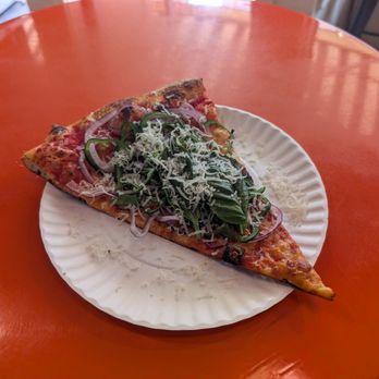 Slicehaus Pizzeria - Onion and poblano pepper - Pizza Near Me - New York, New York Slicehaus Pizzeria - Onion and poblano pepper - Pizza Near Me - New York, New York