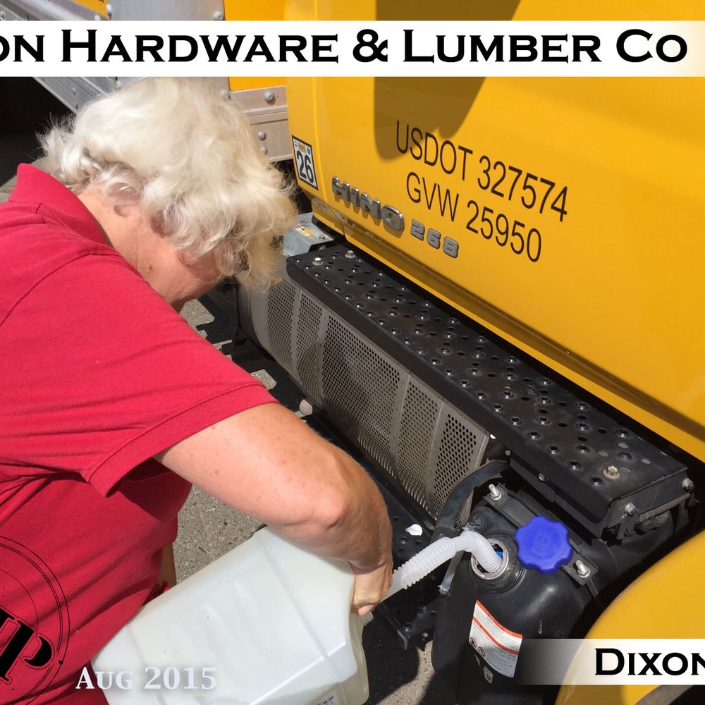 Dixon Hardware & Lumber - Topping off the fluids... 'Thorough! (A big thumbs up) Mahalo for the aloha! - Hardware Stores Near Me - Dixon, California Dixon Hardware & Lumber - Topping off the fluids... 'Thorough! (A big thumbs up) Mahalo for the aloha! - Hardware Stores Near Me - Dixon, California