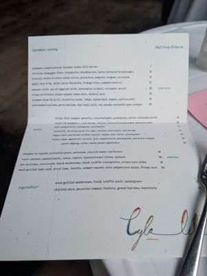 Menu photo 1 Lyla Lila Atlanta, GA