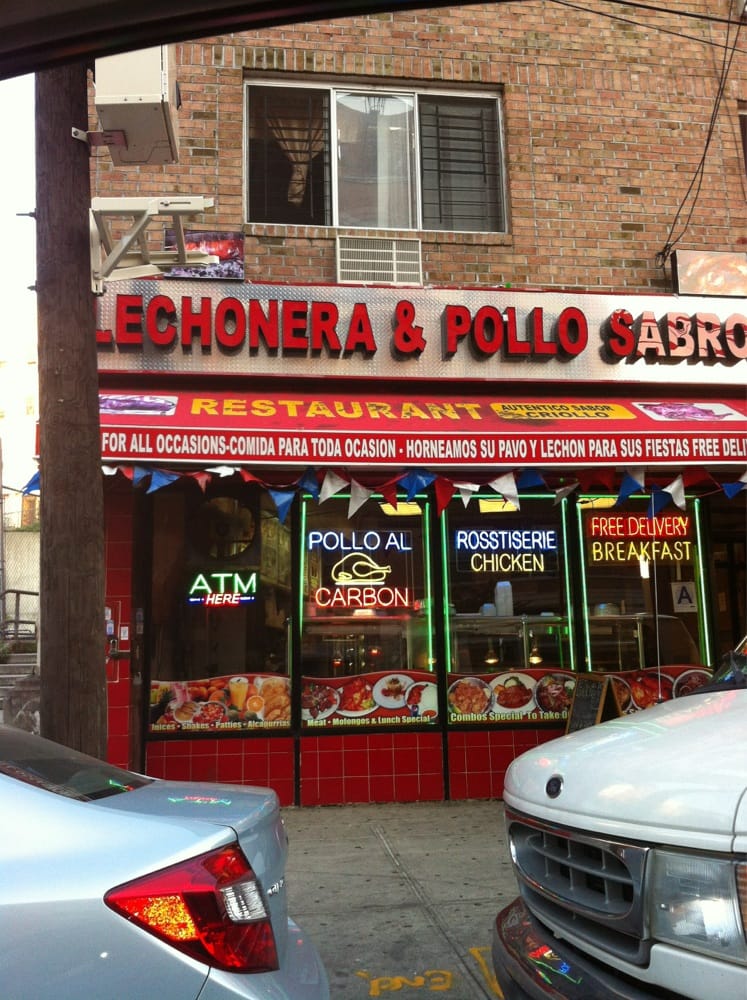 Food from Lechonera & Pollo Sabroso