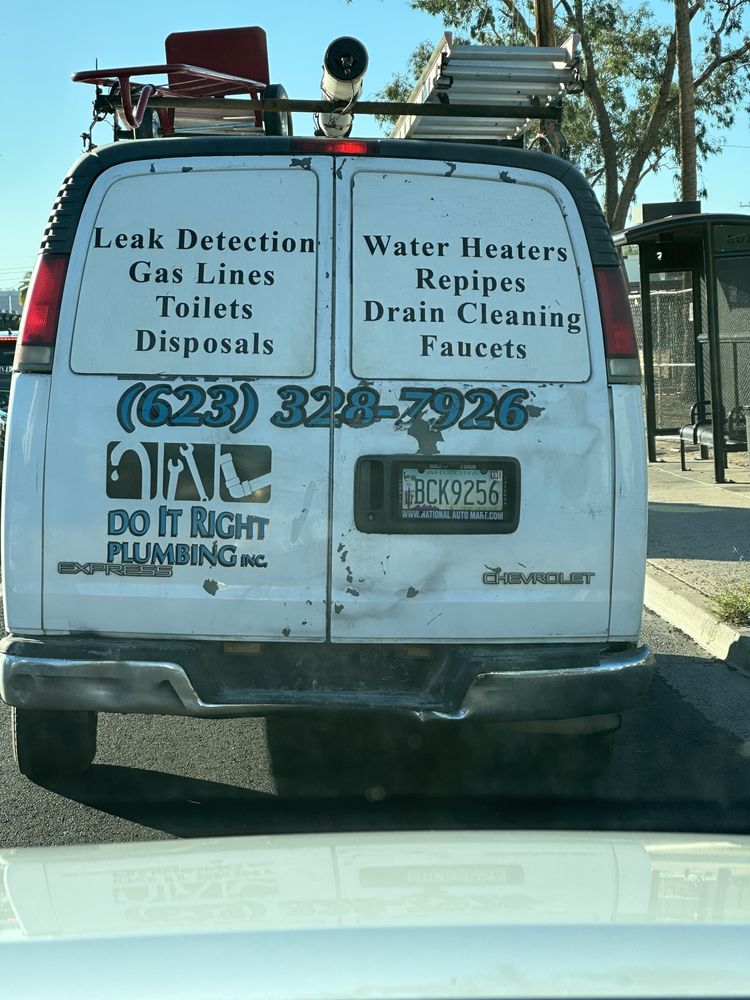 Slide of Do It Right Plumbing