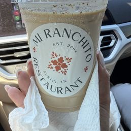 Horchata latte Horchata latte