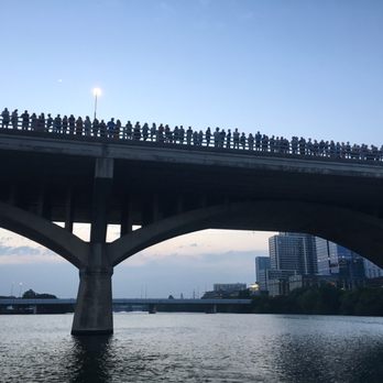 Capital Cruises - So many people waiting for the  bats. - Boat Charters Near Me - Austin, Texas