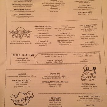 Little Coco's - Fall menu - Italian Near Me - Washington, DC, District of Columbia