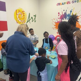 Krafty Korner - Slime station - Paint-Your-Own Pottery Near Me - Pearland, Texas